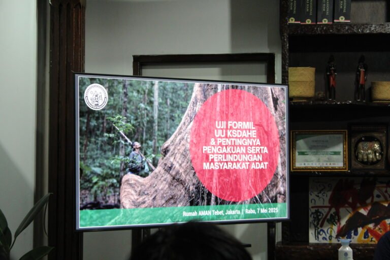 UU KSDAHE Dinilai Gagal Hadirkan Keadilan Hukum bagi Masyarakat Adat