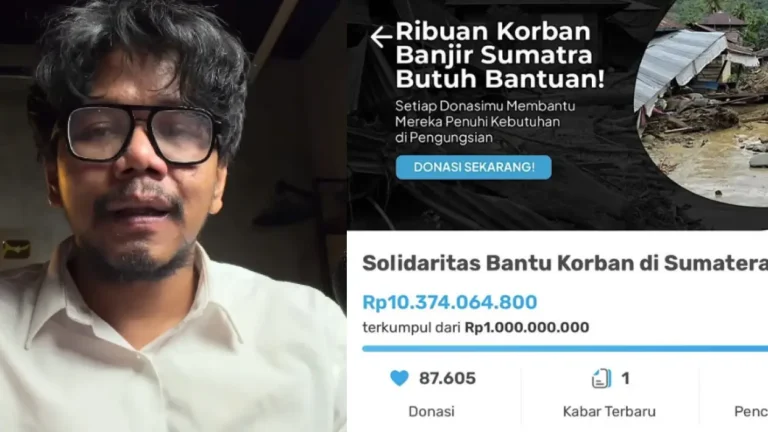 Solidaritas Mengalir: Donasi Ferry Irwandi Tembus Rp10,3 Miliar untuk Korban Banjir Sumatera